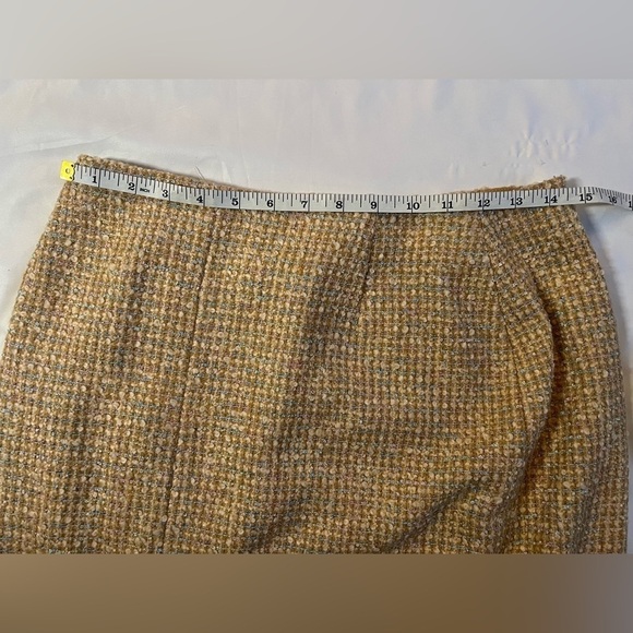 Escada Tan Tweed Blazer and Skirt Set Medium - Picture 11 of 16